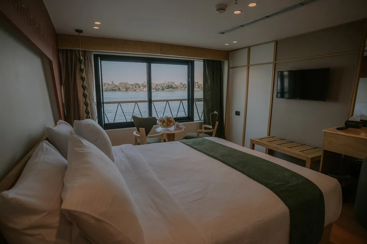 Cabin aboard the Magic II Nile Cruise Nile cruise